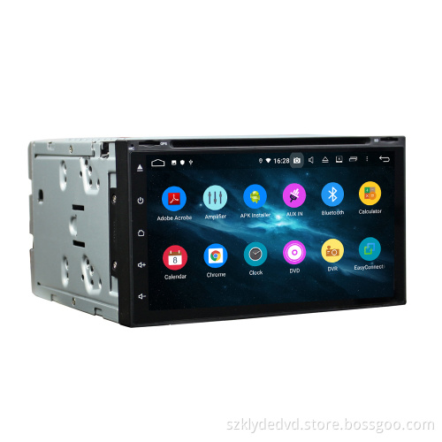 Android 9.0 2din universal 6.95" car dvd gps